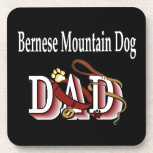 Dessous-de-verre Papa bernois de chien de montagne