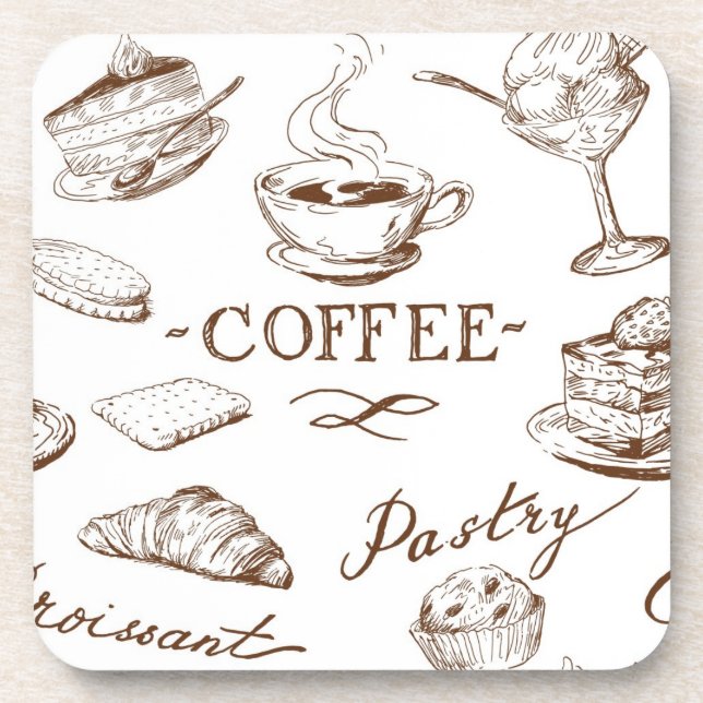 Dessous-de-verre Papier doux (Devant)