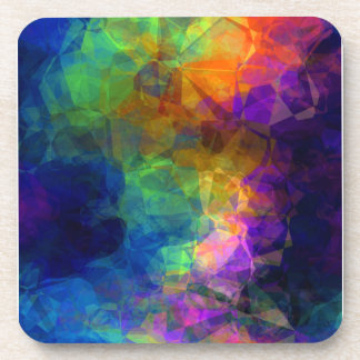 Dessous-de-verre Papier Tissu arc-en-ciel