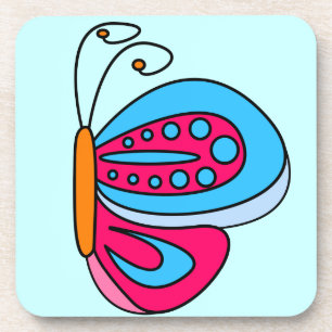 Dessous-de-verre papillon
