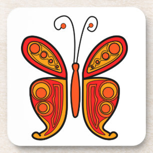 Dessous-de-verre papillon