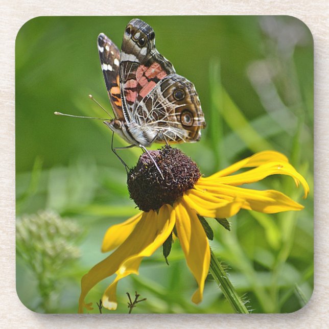 Dessous de verre papillon (Devant)