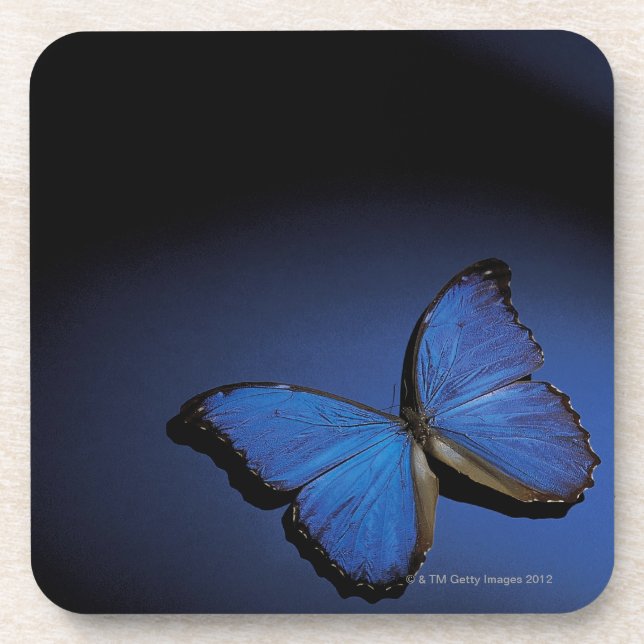 Dessous-de-verre Papillon bleu (Devant)