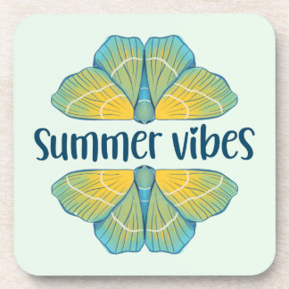 Dessous-de-verre Papillon des Vibes été