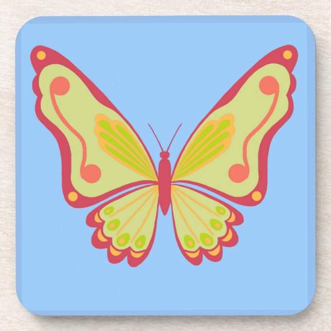 Dessous-de-verre Papillon diurne (Devant)