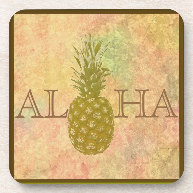 Dessous-de-verre Pâque à ananas (Devant)