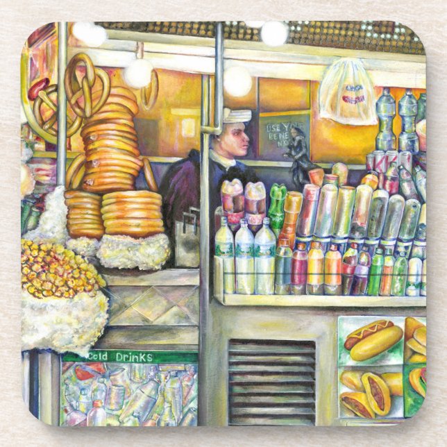 Dessous-de-verre Paradise Pushcart (Devant)