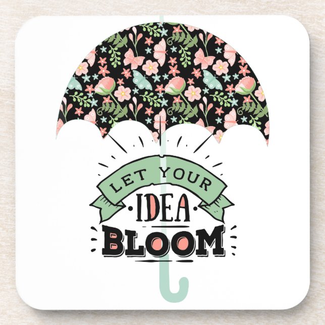 Dessous-de-verre Parapluie Idea Bloom (Devant)