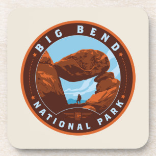Dessous-de-verre Parc national Big Bend