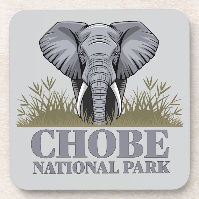 Dessous-de-verre Parc national de Chobe Botswana (Devant)