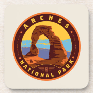 Dessous-de-verre Parc national des Arches