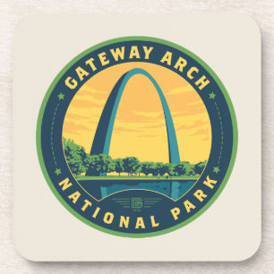 Dessous-de-verre Parc national Gateway Arch
