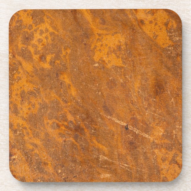 Dessous-de-verre Parchemin en cuir Brown antique de couverture de (Devant)