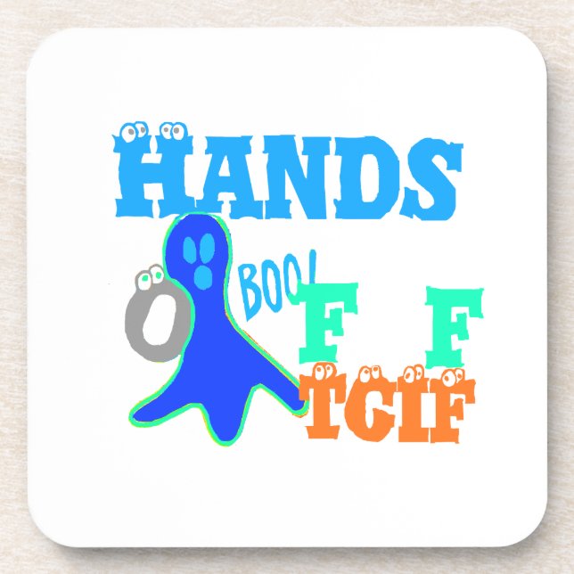 Dessous-de-verre Parfait Boo ! TGIF Merci Dieu Son Vendredi Hakuna  (Devant)