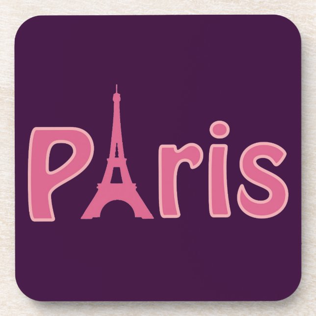 Dessous-de-verre Paris (Devant)
