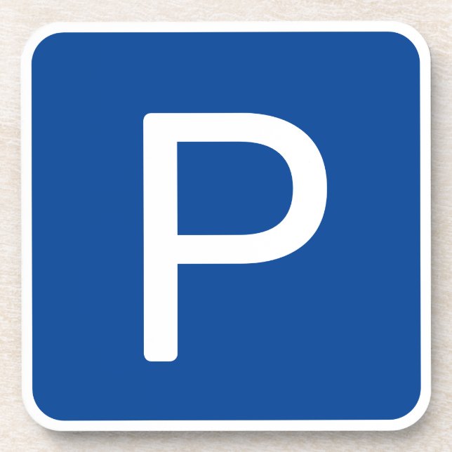 Dessous-de-verre Parking Sign (Devant)