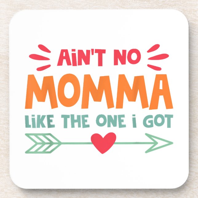 Dessous-de-verre Pas de maman comme celle que j'ai eu maman Love Re (Devant)