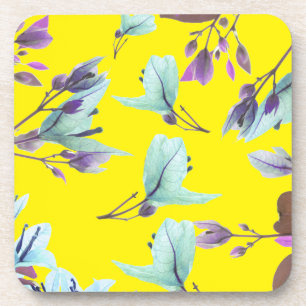 Dessous-de-verre Pastel Colors Bougainvilliers Fleurs