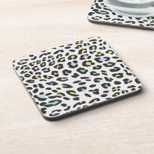 Dessous-de-verre Pastel Leopard Spot Motif