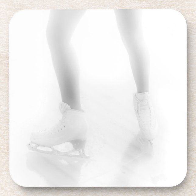 Dessous-de-verre Patinage sur glace (Devant)
