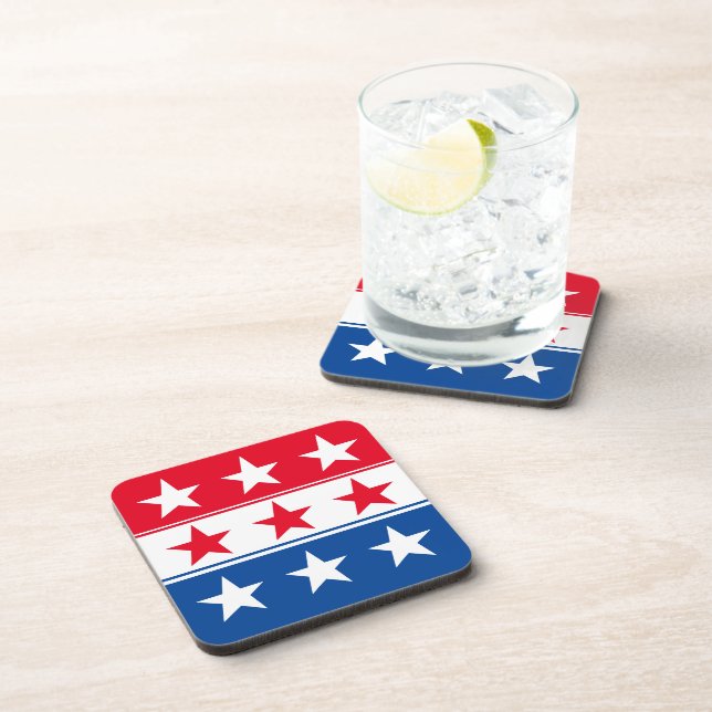 Dessous de verre patriotiques (Côté Droit)