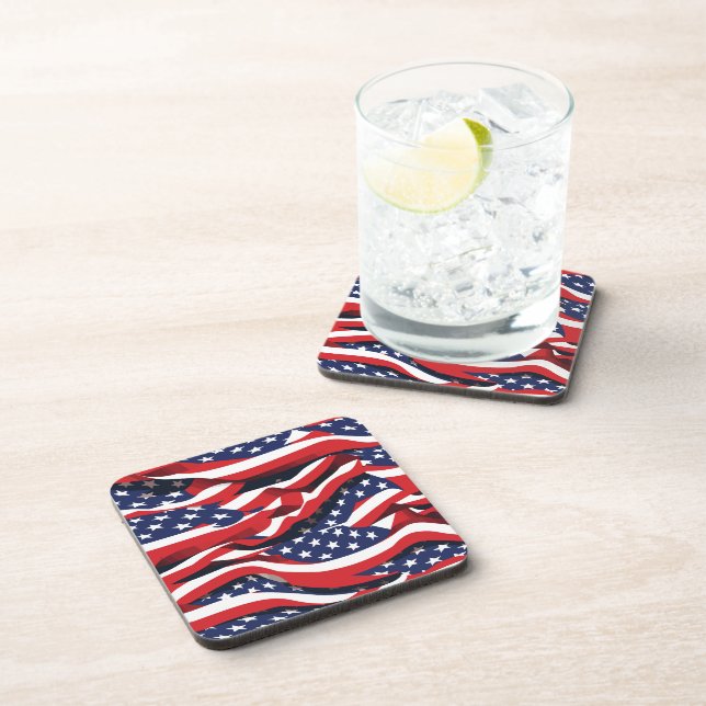 Dessous de verre patriotiques (Côté Droit)
