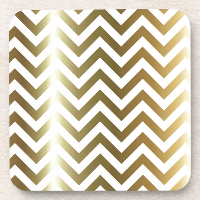 Dessous-de-verre Patterns de Golden Stripes (Devant)
