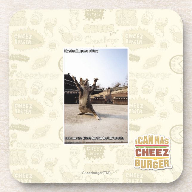 Dessous-de-verre Pattes de shaolin de l'iz I de fureur (Devant)