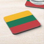 Dessous-de-verre pavillon lituanien<br><div class="desc">Un cadeau idéal pour tous ceux qui sont patriotes de leur pays !</div>
