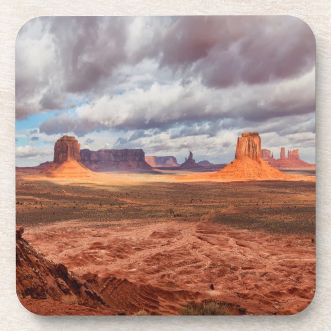 Dessous-de-verre Paysage de Monument Valley, AZ (Devant)