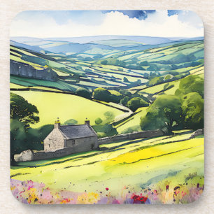 Dessous-de-verre Paysage étendu "Stonedale" Yorkshire Dales Scène