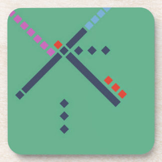 Dessous-de-verre PDX Airport Carpet