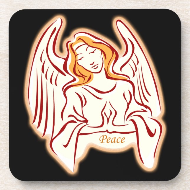 Dessous de verre Peace Angel (Devant)