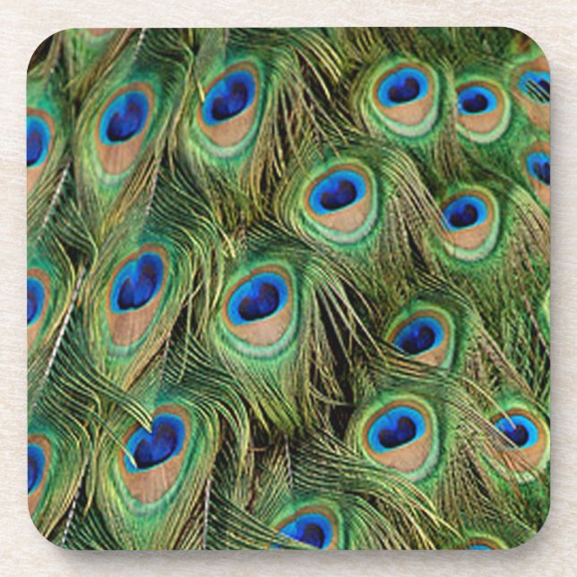 Dessous-de-verre Peacock Coasters (Devant)