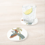 Dessous de verre Peacock vintages<br><div class="desc">Dessous de verre de la fête de mariage - pour changer la couleur arrière - plan cliquez sur personnaliser - cliquez sur modifier - sélectionnez l'outil dernier dans la liste déroulante et choisissez une couleur affichée ou insérez votre propre code hexadécimal RVB pour votre couleur de mariage personnalisée - pour...</div>