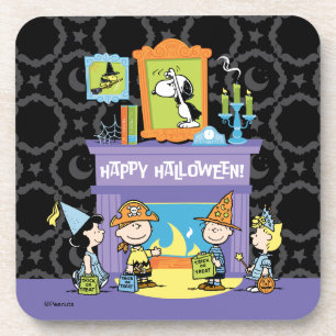Dessous-de-verre Peanuts Salles Ensorcelées Halloween