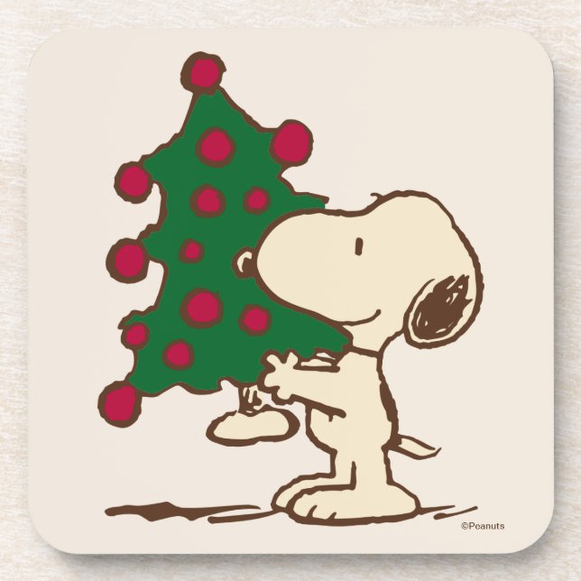 Dessous-de-verre Peanuts | Snoopy Christmas Tree (Devant)