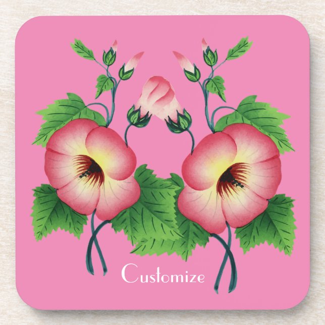 Dessous-de-verre Pearly Pink Flowers Thunder_Cove (Devant)