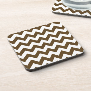 Dessous-de-verre Pecan Neutral Chevron