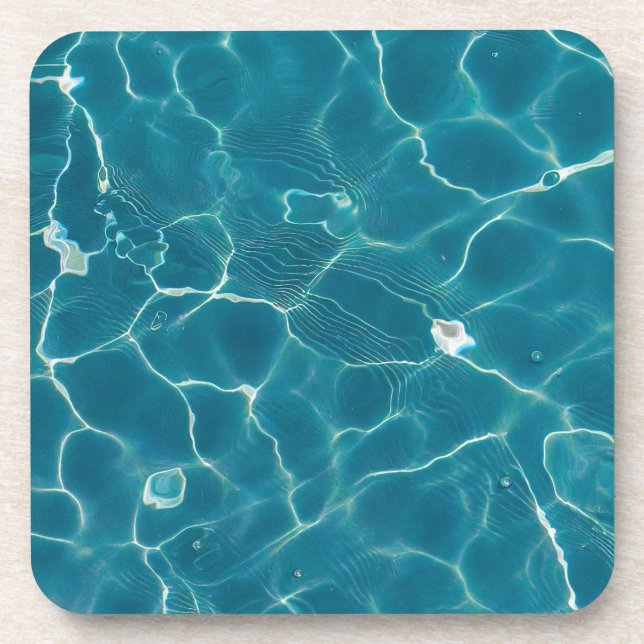 Dessous-de-verre Peinture à l'huile de surface d'eau (style 9) (Devant)