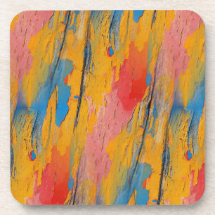 Dessous-de-verre Peinture colorée