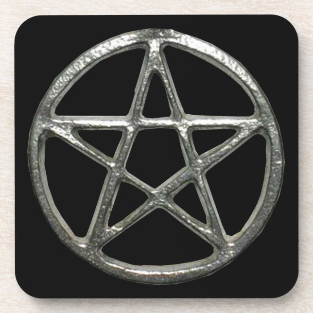 Dessous de verre Pentacle (Devant)