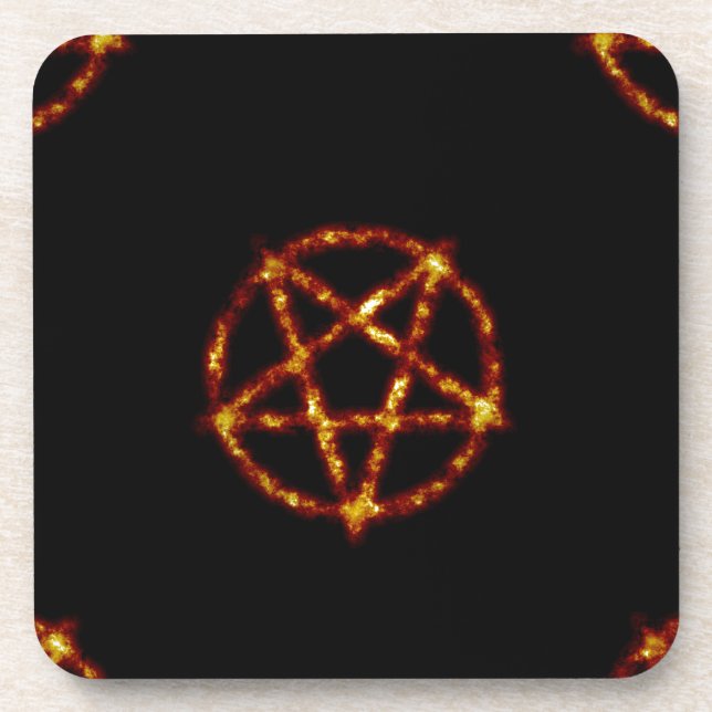 Dessous-de-verre pentagramme (Devant)