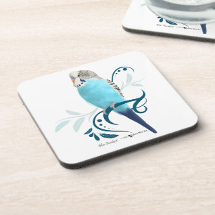 Dessous-de-verre Perruche bleue