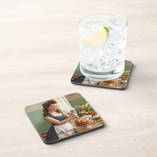 Dessous de verre personnalisé pour boisson de cuis