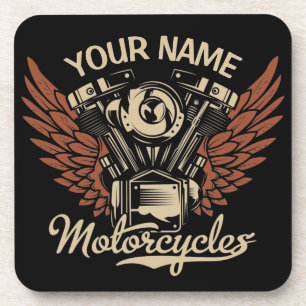Dessous-de-verre Personnaliser Motocyclettes Motocyclettes Garage