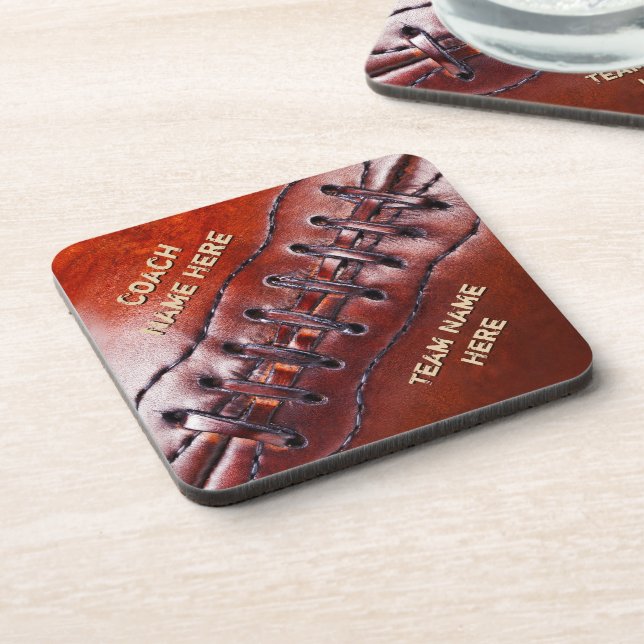 Dessous de verre personnalisés du football pour (Côté gauche)