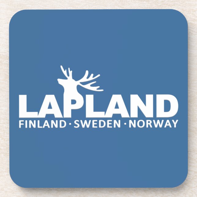 DESSOUS DE VERRE personnalisés LAPLAND (Devant)