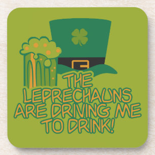 Dessous de verre personnalisés Leprechaun