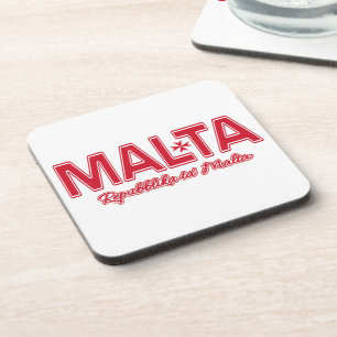 DESSOUS DE VERRE personnalisés MALTA